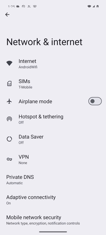 mobium batch steps.json on an Android 15 emulator
